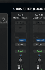 Logic Bus Setup