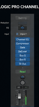 Logic Channel Strip Example