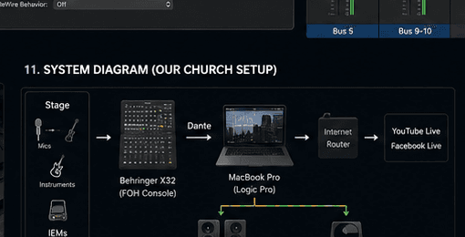Church System Diagram